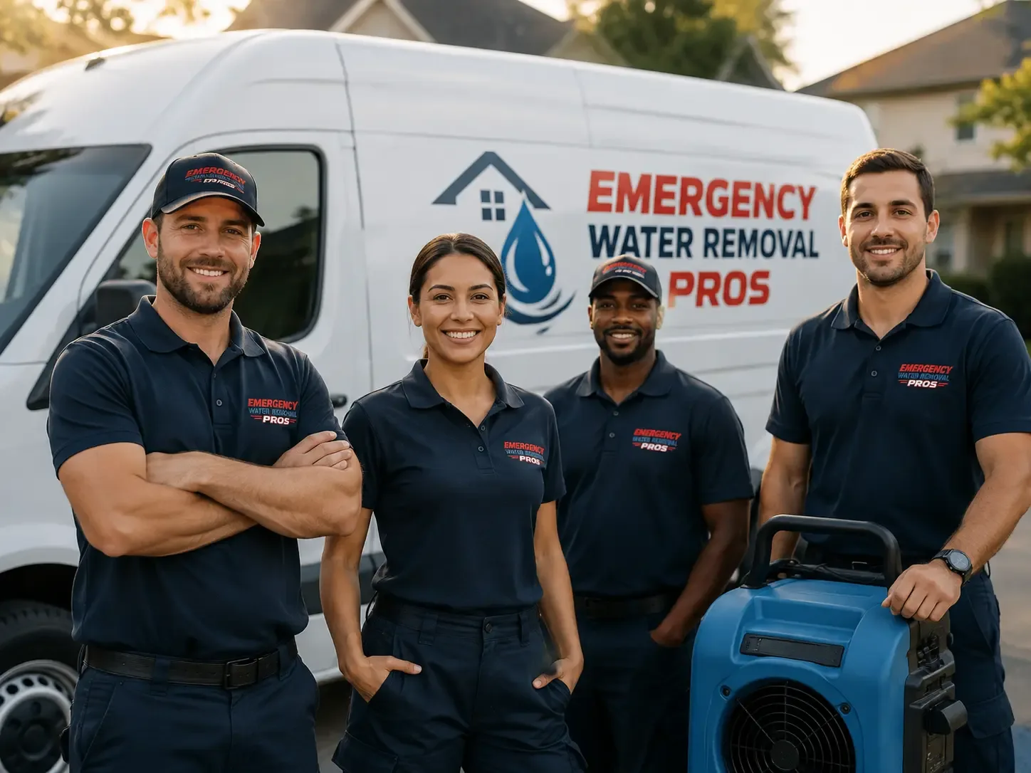 Emergency Water Removal company in Hamshire, TX